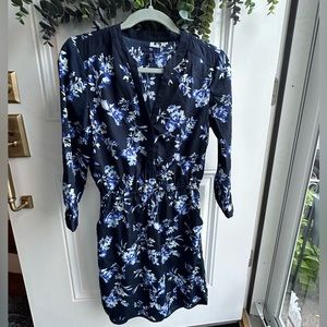 GAP blue floral dress